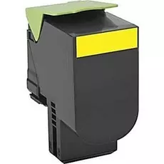 Картридж Lexmark 80C0S40 желтый, для CX310dn/CX310n, 2000 копий