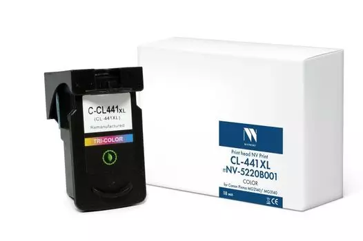 Картридж NVP NV-5220B001 струйный CL-441XL Color для Canon Pixma MG2140/MG3140 (18 мл) совместимый
