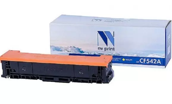 Картридж NVP NV-CF402X/CF542X/045H/054 Yellow для HP/Canon Color LaserJet Pro M252/M274/M254/M280/611C/MF631C/LBP-620/MF-640 (2500k)