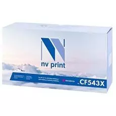 Картридж NVP NV-CF543XM для HP Color LaserJet Pro M254dw/M254nw/MFP M280nw/M281fdn/M281fdw, 2500k, пурпурный