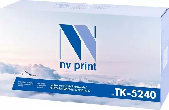 Картридж NVP NV-TK5240M Magenta для ECOSYS P5026cdn/P5026cdw/M5526cdn/M5526cdw (3000k)