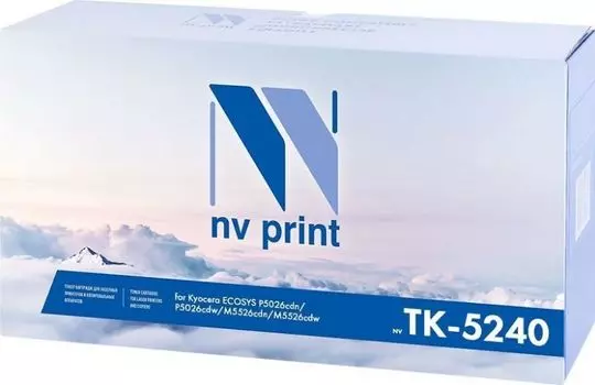 Картридж NVP NV-TK5240Y Yellow для ECOSYS P5026cdn/P5026cdw/M5526cdn/M5526cdw (3000k)