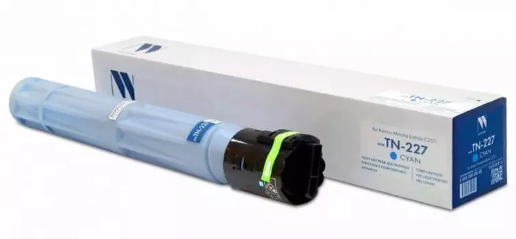 Картридж NVP NV-TN-227C для Konica Minolta bizhub C257i (24000k), cyan