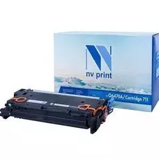 Картридж NVP Q6470A/711Bk для LaserJet Color 3505/3505x/3505n/3505dn/3600/3600n/3600dn/3800/3800n/3800dn/3800dnt/Canon LBP-5300/5360/MF-9130/9170/9220