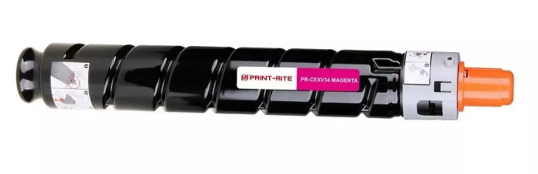 Картридж Print-Rite PR--CEXV34 MAGENTA PR-CEXV34 MAGENTA C-EXV34 Magenta пурпурный (19000стр.) для Canon IR Advance C2030L/C2030i/C2020L/C2020i/C2025i