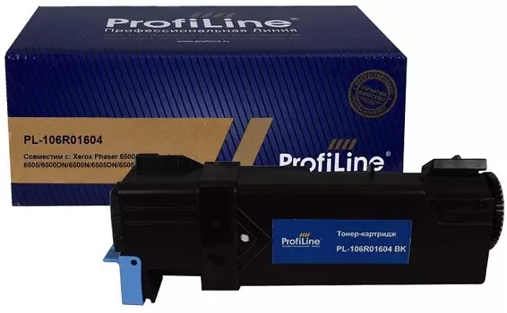 Картридж ProfiLine PL_106R01604_BK для принтеров Xerox Phaser 6500/WorkCentre 6505/6500DN/6500N/6505DN/6505N Black 3000 копий