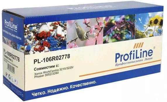 Картридж ProfiLine PL_106R02778_New chip для Xerox Phaser 3052/3260/WorkCentre 3215/3225/3052NI (для аппаратов, выпущенных после 01.07.2017) 3000 копи
