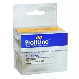 Картридж ProfiLine PL-C8727A-Bk PL_C8727AE_BK для принтеров HP DJ 3320/3420/3650/3845 Black водн ProfiLine