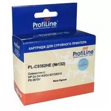 Картридж ProfiLine PL-C9362HE-Bk №132 для принтеров HP Deskjet D4260/D4360 Photosmart C4280/C4380/C4385/C4480/C4524/C4580/C5280/D5360 Officejet J5730/