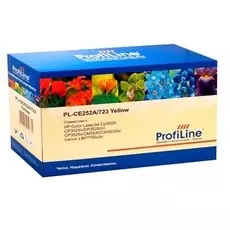 Картридж ProfiLine PL-CE252A/723 для принтеров HP Color LaserJet CP3520/CP3525n/CP3525dn/CP3525x/CM3530/CM3530fx/ Canon LBP7750cdn Yellow 7000 копий P