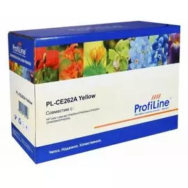 Картридж ProfiLine PL-CE262A PL_CE262A_Y для принтеров HP CLJ CP4525DN/CP4525N/CP4525XH Yellow 11000 копий ProfiLine