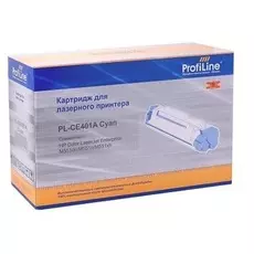 Картридж ProfiLine PL-CE401A PL_CE401A_C для принтеров HP Color LaserJet Enterprise M551dn/M551n/M551xh Cyan 6000 копий ProfiLine