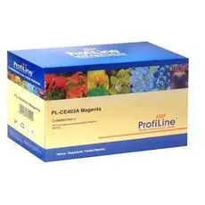 Картридж ProfiLine PL-CE403A для принтеров HP Color LaserJet Enterprise M551dn/M551n/M551xh Magenta 6000 копий ProfiLine