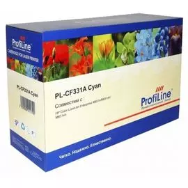 Картридж ProfiLine PL-CF331A PL_CF331A_C №654A для принтеров HP CLJ Enterprise M651dn/651n/651xh 15000 копий Cyan ProfiLine