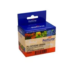 Картридж ProfiLine PL-CZ102AE №650 PL_CZ102AE_C/M/Y струйный, цветной, для HP DeskJet IA 2515/2516 Color водн