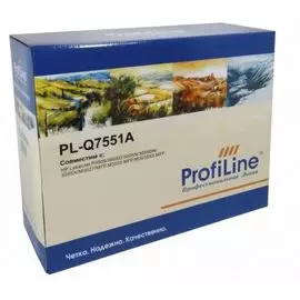 Картридж ProfiLine PL-Q7551A для принтеров HP LJ P3005/3005D/3005N/3005DN/3005X/M3027/MFP M3035 MFP/M3035XS MFP 6500 копий ProfiLine