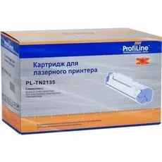 Картридж ProfiLine PL-TN-2135 для принтеров Brother HL-2140/2142/2150N/2170W/DCP-7030/7040/7045N/MFC-7320 1500 копий ProfiLine