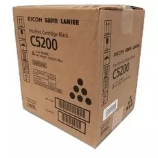 Картридж Ricoh Pro Print Cartridge Black C5200 828426 Тонер черный тип C5200. Ресурс 33 000 отп (A4, 8,75% заполнения), ресурс 57 750 отп (A4, 5% запо