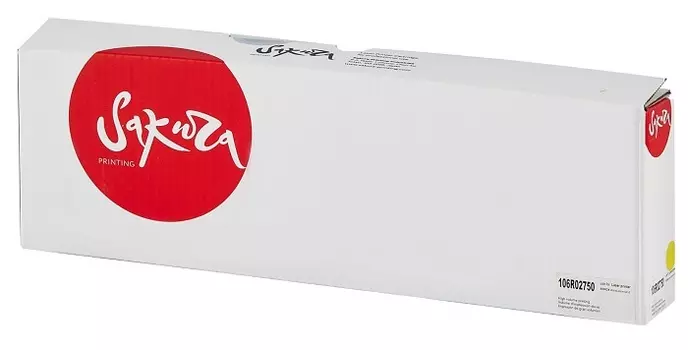 Картридж Sakura 106R02750 для Xerox WorkCentre 6655, Xerox WorkCentre 6655dn, желтый, 11000 к.