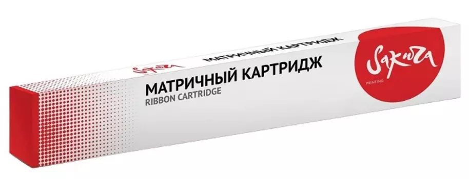 Картридж Sakura C13S015614BA SRC13S015614BA для матричных принтеров EPSON ERC19/VP80K/VP85K/PRT4282/PRT9282/LQ300+II/LQ305K/LQ305KTII/MX80/, черный, 3