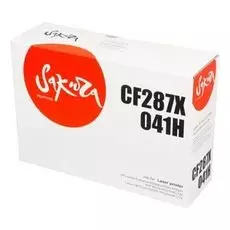 Картридж Sakura SACF287X/041H для HP и Canon, черный, 20000 к.
