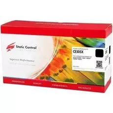 Картридж Static Control CE505X 002-01-VE505X черный (6500стр.) для HP LJ P2050/P2055/P2055D/P2055DN/P2055X