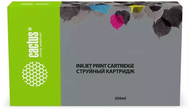 Картридж струйный Cactus CS-EPT41F3 T41F3 пурпурный (350мл) для Epson SureColor SC-T5400M/SC-T3405/SC-T540