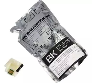 Картридж струйный Cactus CS-EPT741X T741X черный (1000мл) для Epson SureColor SC-F6200/7200/9200