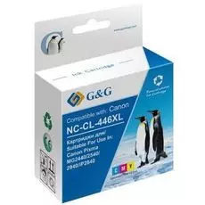 Картридж струйный G&amp;G NC-CL-446XL цветной для Canon Pixma MP2440/2540/2940 IP2840 12.6ml