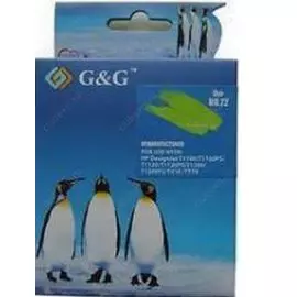 Картридж струйный G&amp;G NH-C9374A серый № 72, 130мл