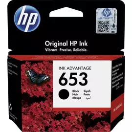 Картридж струйный HP 3YM75AE 653 черный (360 стр)