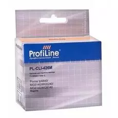 Картридж струйный ProfiLine PL-CLI-426M-M PL-CLI-426M с чипом для принтеров Canon Pixma IP4840/MG5140/MG5240/MG6140/MG8140 Magenta водн ProfiLine