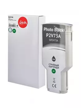 Картридж струйный Sakura P2V73A (№730 Photo Black) для HP DesignJet T1700/T1700/T1700dr/T1700dr, пигментный тип чернил, фото-черный