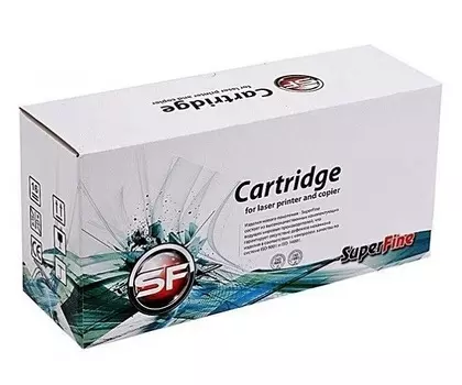 Картридж SuperFine SF-055HBk Canon 055H БЕЗ ЧИПА LBP662/663/664/MF740-746 7.6K Black