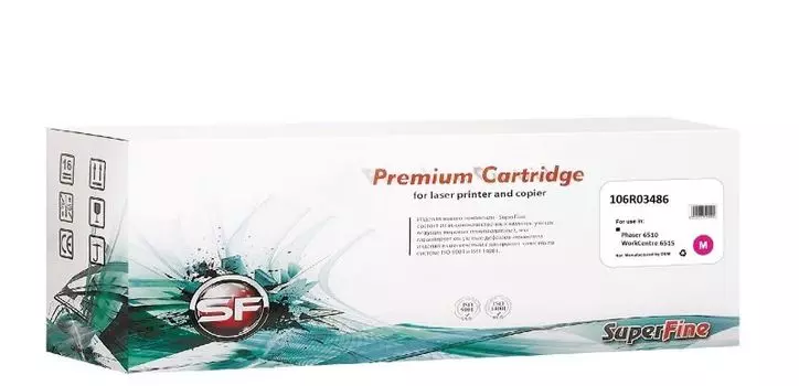 Картридж SuperFine SF-106R03486 для Xerox 106R03486 Phaser-6510/WC-6515 4.3K Magenta