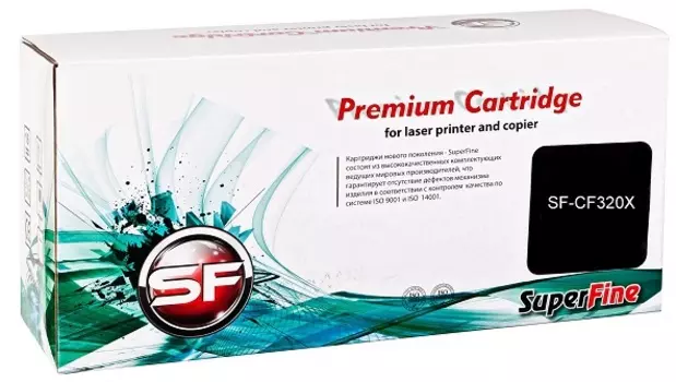 Картридж SuperFine SF-CF320X Картридж HP CF320X CLJ-M680 21K Black SuperFine