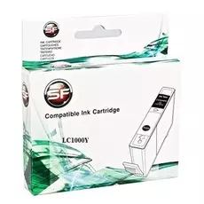 Картридж SuperFine SF-LC1000Y для BROTHER LC10/LC37/LC51/LC57/LC960/LC970/LC1000Y yellow 22 ml SuperFine