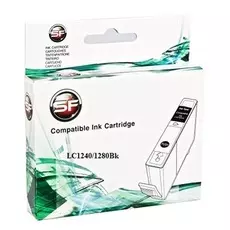 Картридж SuperFine SF-LC1240/1280bk для BROTHER LC12/17/73/77/75/79/400/450/1240/1280 black 28.5 ml SuperFine