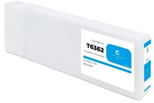 Картридж SuperFine T6362 для Epson Stylus Pro-7700/7890/79/9700/9890/9900 700ml Cyan