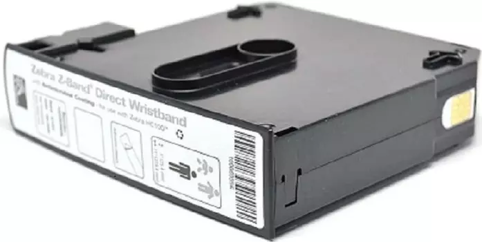 Картридж Zebra 10006995-2K/1 для HC-100 Blue этикетки-браслеты 25х279 мм (200 шт.)