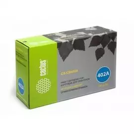 Картридж жёлтый Cactus CS-CB402AR (7500стр.) для HP CLJ CP4005/CP4005DN/CP4005N
