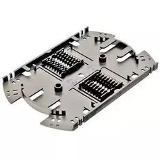 Сплайс-кассета AESP REC-FO7-GY с крышкой на 32 KDZS, серая