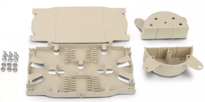 Кассета Hyperline FO-EXHD-ACC-SPLC-48-BK сплайс EXHD для 48 КДЗС