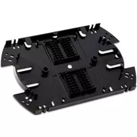 Кассета Hyperline FO-SPL01-HLD-BK сплайс оптическая для боксов FO-19R (ан. КУ-01) с двумя ложементам