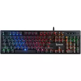 Клавиатура A4Tech Bloody B500N серый USB for gamer LED 1181122