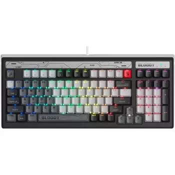 Клавиатура A4Tech Bloody B950 серая/черная, механическая, USB for gamer, LED (1975284)