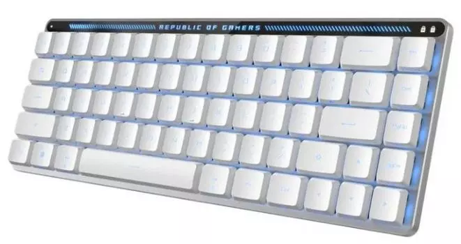 Клавиатура ASUS M603 ROG Falchion RX Low Profile 90MP03ED-BKRA10 проводная/беспроводная, игровая, ме