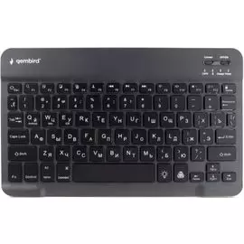 Клавиатура беспроводная Gembird KBW-4 78кл, Bluetooth, ножничный тип клавиш, ультра-тонкая