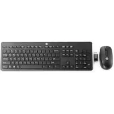 Клавиатура и мышь Wireless HP N3R88A6 Black USB (комплект 12 шт)