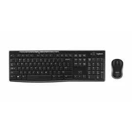 Клавиатура и мышь Wireless Logitech Combo MK270 (920-004518) (УЦЕНЕННЫЙ) black, USB, OEM, НОВЫЙ, НЕКОНДИЦИЯ, (испорчена упаковка), гарантия магазина 1